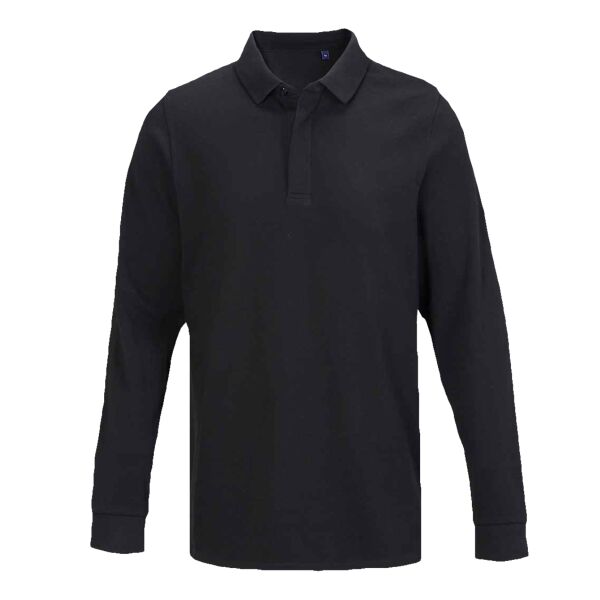 NEOBLU Owen Long Sleeve Piqué Polo Shirt Thumbnail