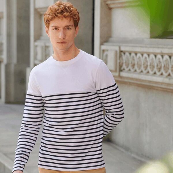 LONG SLEEVED STRIPED T Thumbnail